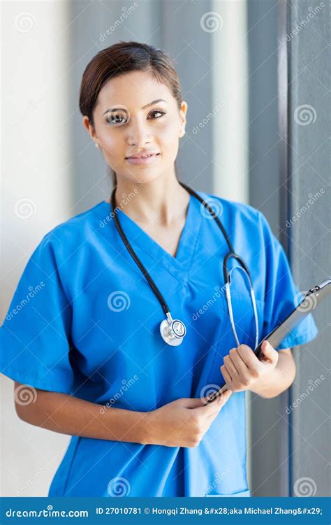 Beautiful Medical Nurse Stock Image Image 27010781