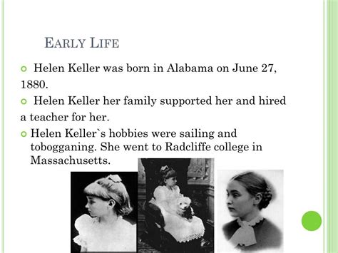 Ppt Helen Keller Powerpoint Presentation Free Download Id2489665