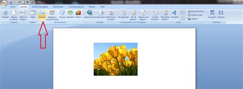 Como Insertar Una Imagen En Word