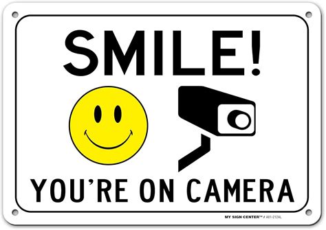 Smile You Re On Camera Sign Printable Free - Printable Word Searches