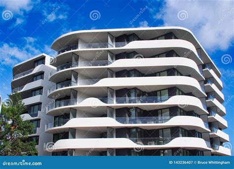 Modern MId Rise Apartment Building, Sydney, Australia Stock Image - Image of white, rise: 143236407