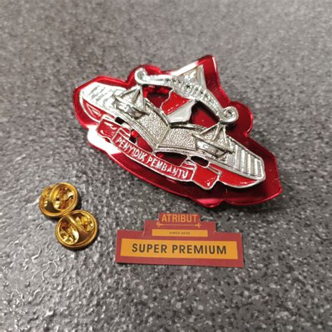 Jual Pin Polisi Terbaru Dasar Akrilik Miror Asli Super Premium Shopee