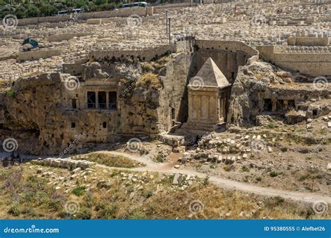 The Bnei Hazir Tomb And The Tomb Of Zechariah In Jerusalem Israel