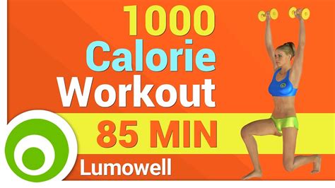 1000 Calorie Workout For Women Youtube