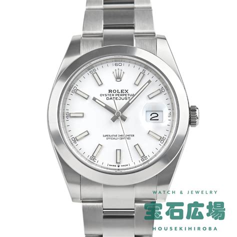 126300 デイトジャスト 41 中古 ｜ ロレックス 腕時計のブランド販売・通販なら ｢宝石広場｣