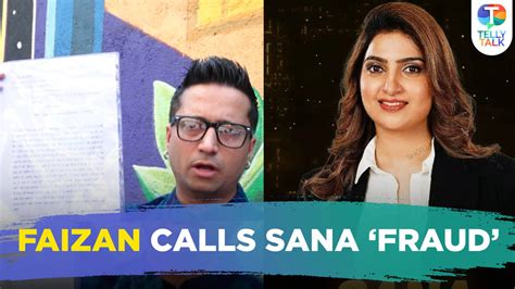 Bigg Boss Faizan Ansari Calls Aryan Khan S Lawyer Sana Raees Khan