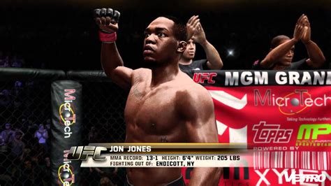 Ufc Jon Jones Vs Anderson Silva Gameplay Hd P Youtube