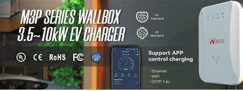 Level Ul Listed M P Series Wallbox Home Ev Charger With Ocpp Or App