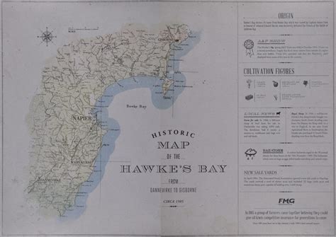 Historic Map Of The Hawkes Bay 1905 Hawkes Bay Knowledge Bank