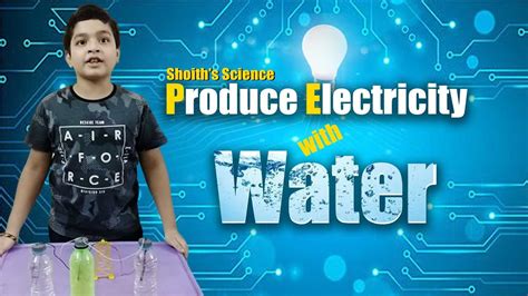 produce electricity with water || Shobith's science project | how to ...