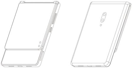 Patent Filing Reveals ZTE S Foldable Clamshell Smartphone