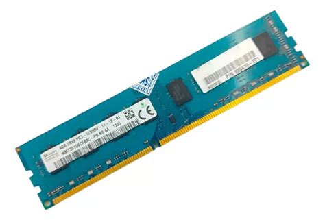 Memória Hynix 4gb Ddr3 Pc3 12800u 1600mhz Hmt351u6cfr8c pb Frete grátis