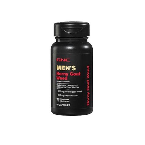 Gnc Horny Goat Weed Capsules Vitamin Hub