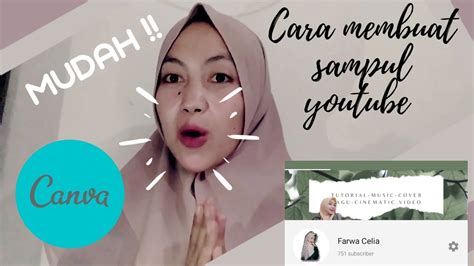 Cara Membuat Sampul Header Youtube Di Android Canva Tutorial Youtube