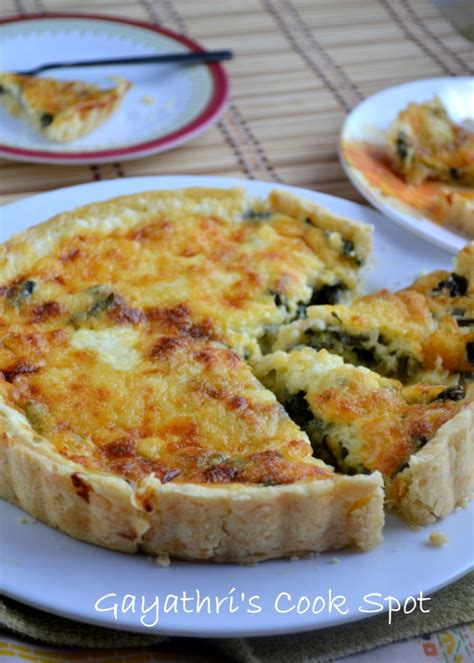 Quiche Recipe Spinach Cheddar | Deporecipe.co