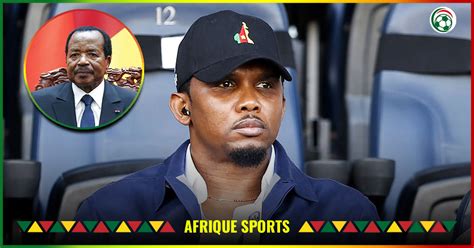 Cameroun La mauvaise nouvelle actée pour Samuel Eto o aujourd hui