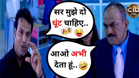 Ye Kya Bol Diya Daya Ne Acp Sir Se Cid Funny Moments Cid New