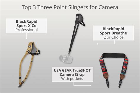 The Best 3 Point Slingers For Camera To Buy In 2024