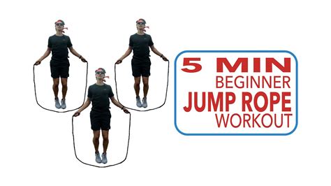 Jump Rope Workout for beginners 5 min - YouTube