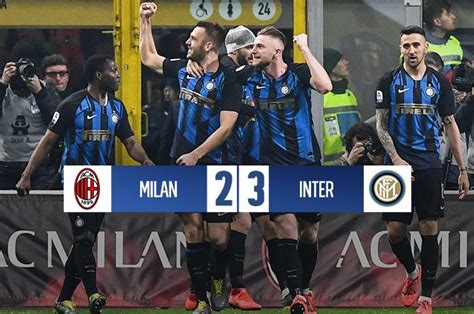 Milan Inter Risultato Finale 2 3