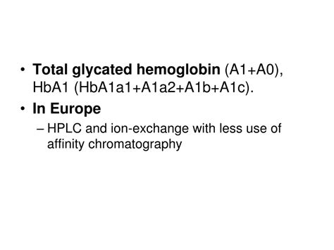 Ppt Glycated Hemoglobin Hba1c Powerpoint Presentation 46 Off