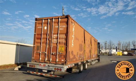 40-Foot Container Moving Experts | Container Transport