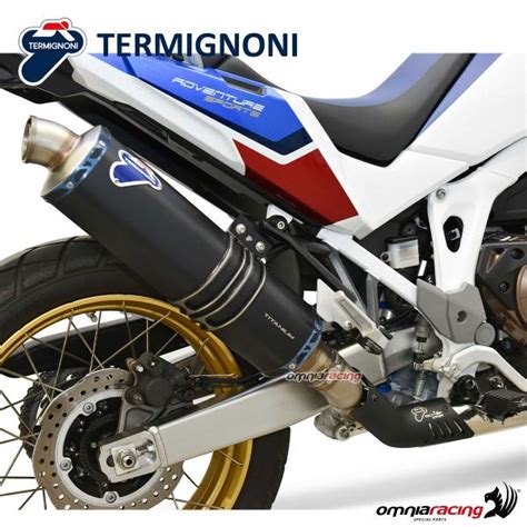 Termignoni RELEVANCE Terminale Di Scarico Titanio Nero Omologato