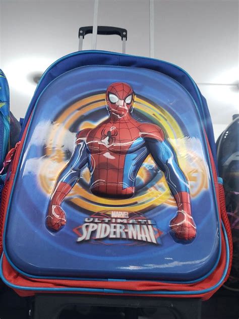 Mochila De Rodinha Homem Aranha Produto Masculino Sestini Nunca Usado