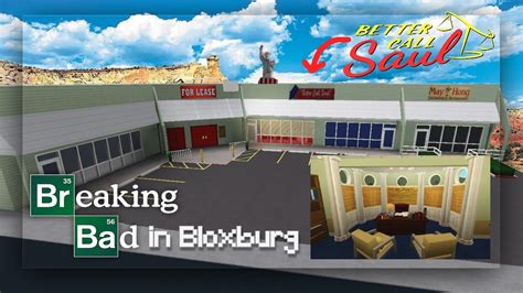 BREAKING BAD: SAUL GOODMAN'S OFFICE | Bloxburg - YouTube