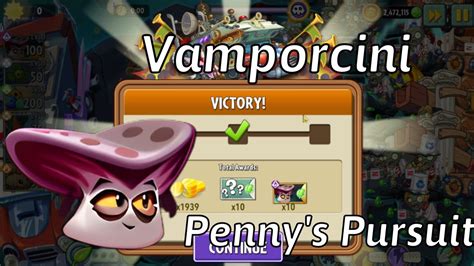 Plants Vs Zombies Penny Pursuit Vamporcini Week Day Boss