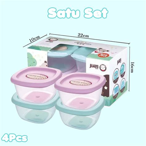 Jual Nexxio Tempat Mpasi Wadah Penyimpanan Mpasi Baby Food Container