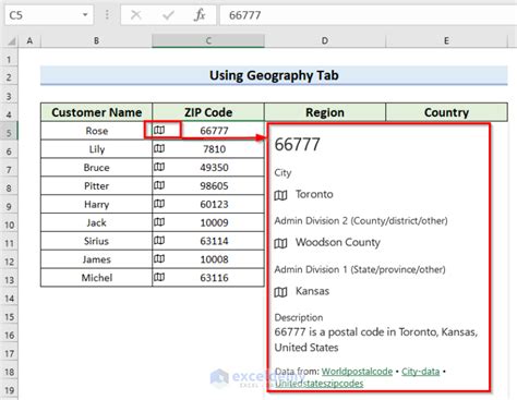 Zip Code Map Chart In Excel Filled Map Excel Maps Chart Create