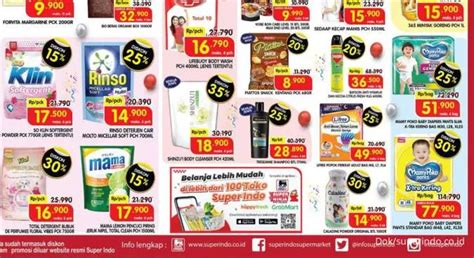 Promo Superindo Terbaru 21 24 Agustus 2023 Aneka Produk Diskon 50 Di