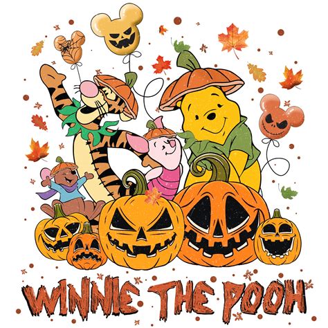 Winnie The Pooh Halloween Design - DTF Ready To Press — DTF Center