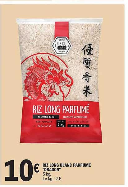 Promo Riz Long Blanc Parfum Dragon Chez E Leclerc Icatalogue Fr