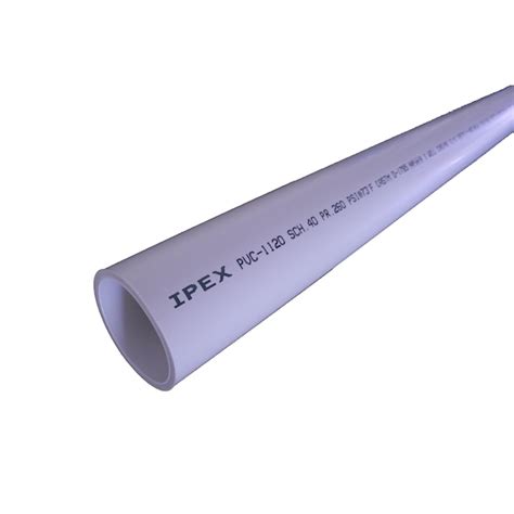 Ipex 1 2 In X 10 Ft 600 Psi Schedule 40 Pvc Pipe In The Pvc Pipe And Fittings Department At