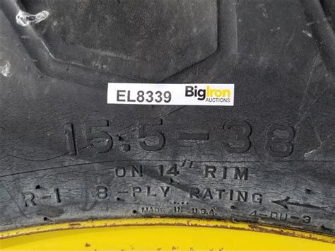 15 5 38 Tires And Rims Bigiron Auctions