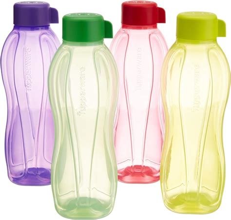 Tupperware Eco Bouteille D Eau Avec Couvercle Vis Rond Ml Pcs