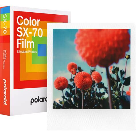 Polaroid Color SX-70 Instant Film (8 Exposures) 006004 B&H Photo