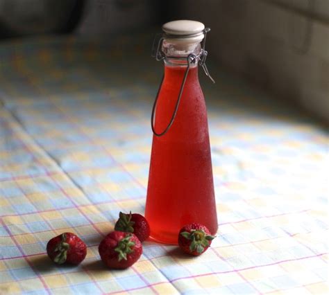 Strawberry And Passionfruit Cordial Cordial Recipe Strawberry