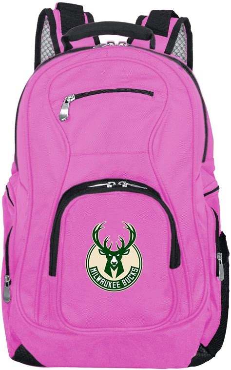 NBA Milwaukee Bucks Voyager Laptop Backpack, 19-inches, Pink | Walmart ...