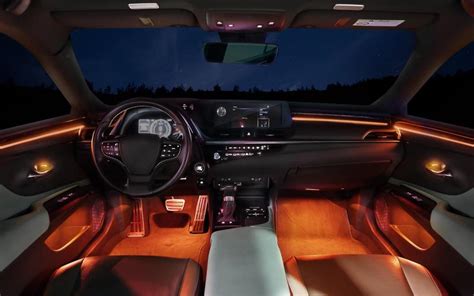 Vcar Lexus Es Interiror Ambient Light System Car Specific Design For