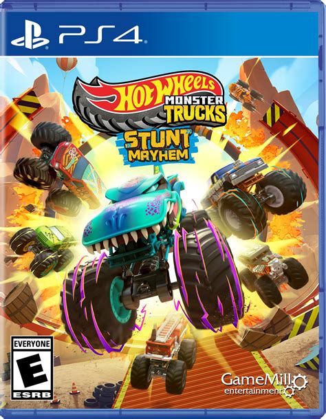 Amazon Hot Wheels Monster Trucks Stunt Mayhem PlayStation 4 Video Games