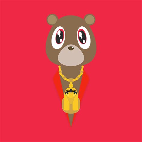 Kanye West Bear Logo - Carl-has-Petty