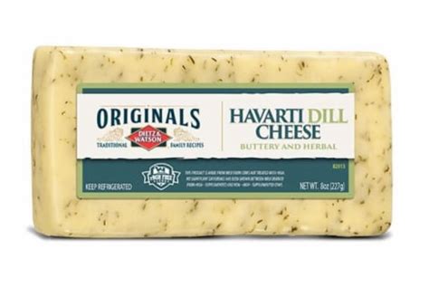 Dietz And Watson Havarti Dill Cheese 8 Oz Pick ‘n Save