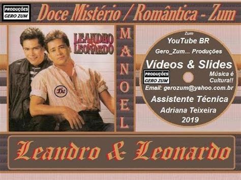 Leandro Leonardo Doce Mistério Gero Zum YouTube