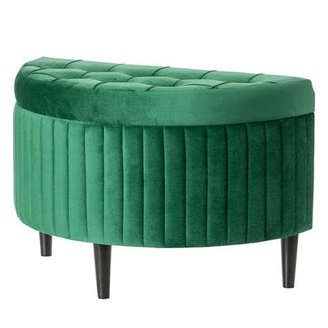 Everly Quinn Upholstered Ottoman Wayfair