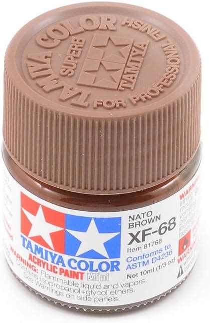 Acrylic Mini Xf 69 Nato Black Paints Tamiya Uk Toys