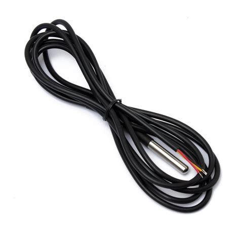 DS18B20 1 WIRE Waterproof Digital Temperature Sensor Probe 5 Meter Cable