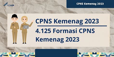 CPNS Kemenag 2023 - 4.125 Formasi CPNS Kemenag 2023 - Bimbel CPNS 2025